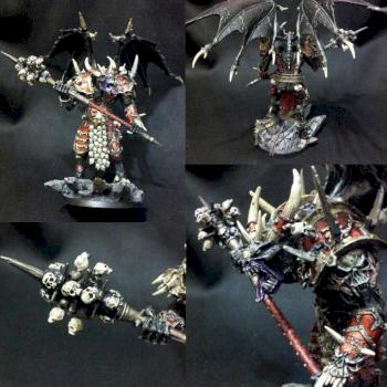 Daemon Prince of Khorne by Slydog