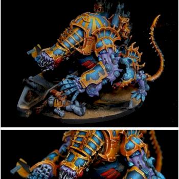 J's Thousand Sons Maulerfiend - Tzeentch by espa777