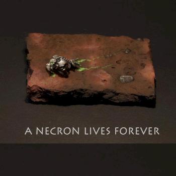 A Necron lives forever by Colouristo