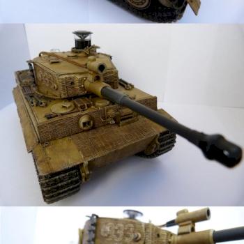 Pz.Kpfw. VI Ausf. E Tiger I (Late Production) - 1:35 RC Tank with Battle Sistem by B11