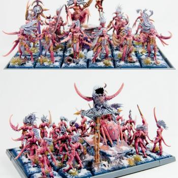 Slaanesh Daemonettes by Ikaro