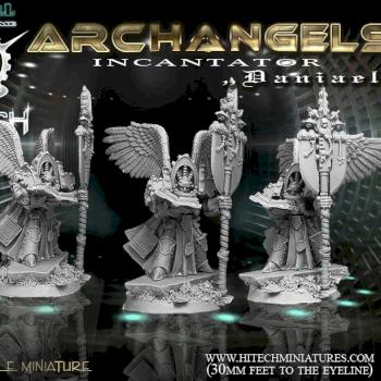 Incantator Daniael winged by hitechminiatures