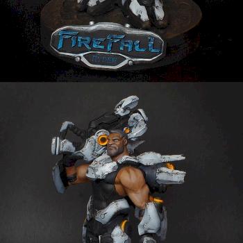 Firefall promo model by demi morgana