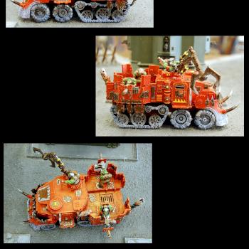 Ork Battlewagon by Wizard Workshop