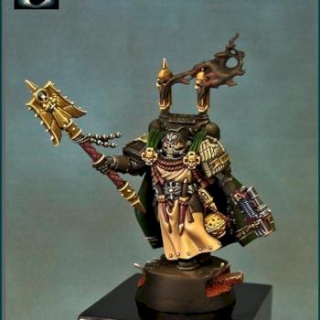 Dark Angels Chaplain by Ivan_Serra