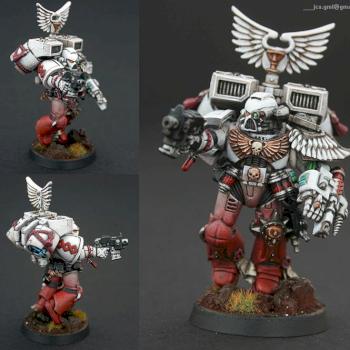 Sanguinary Priest, Blood Angels Apothecary by Johnnyhorse