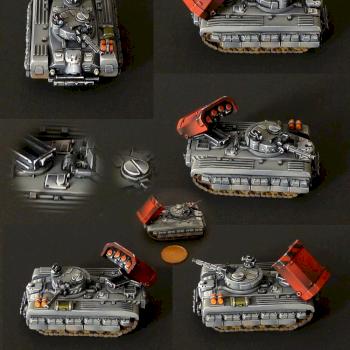 Heavy Gear blitz Hun tank from Dream Pod 9, personal pictures by Lord Kharsis