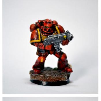 Blood Angel Space Marine by Razz