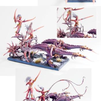 Seeker Chariot of Slaanesh Daemonettes by Ikaro