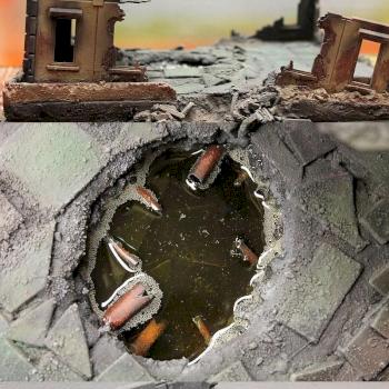 40K Terrain Ruins by dsrrichter