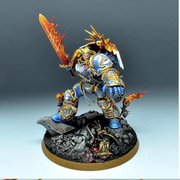 Roboute Guilliman II, Ultramarine Primarch by red gobbo