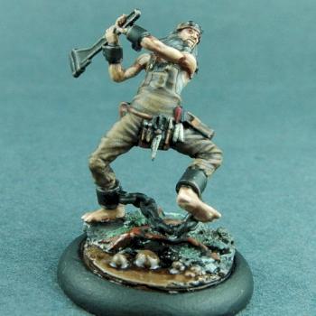 Malifaux - Earl Burns by athelu