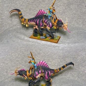 Lizardmen Troglodon by pesa