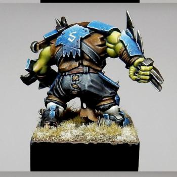 Blood Bowl orc blitzer by dim69