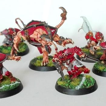 Skaven Blood Bowl team by instant