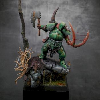 Nurgle warrior by Nighthawk