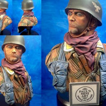 WWII German Paratrooper - Falschirmjager - 1/6 resin by GO-figureit