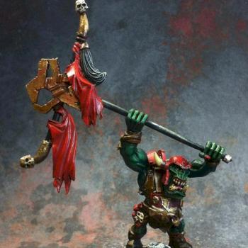 OOP/Limited Edition Orc Standard Bearer by Nektarious2011