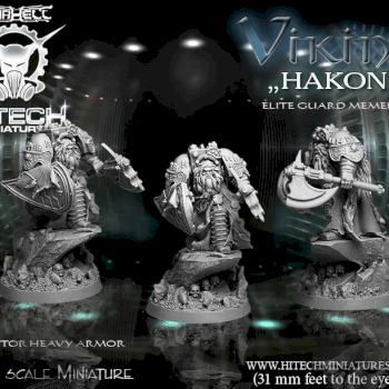 Hakon - elite guard member by hitechminiatures