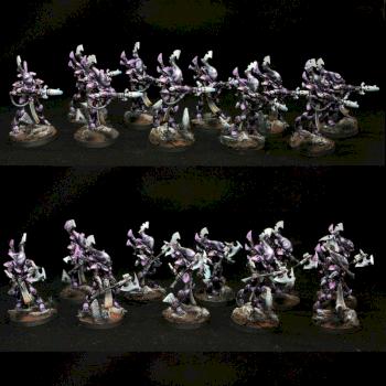 Eldar Wraithguards / Wraithblades by HopeRiver