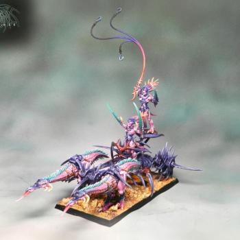 Slaanesh Chariot by Umbra Draconis