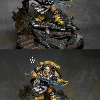 Sigismund, First Captain of the Imperial Fists by WarmasterPainting