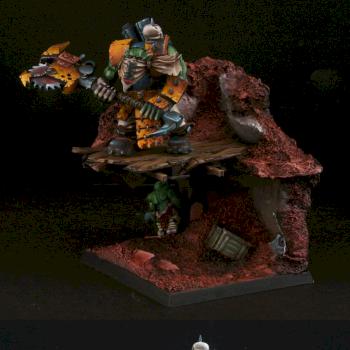 Ork Nob & Grot by JudgeGudge