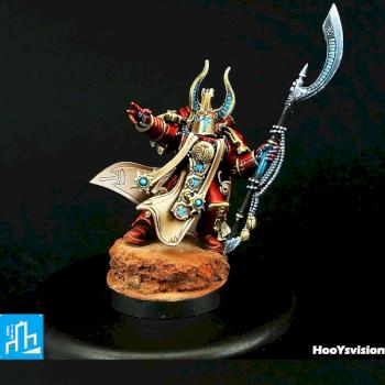 Ahzek Ahriman, Chief Librarian of the Thousand SonS by HooY