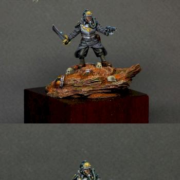 Forgeworld Death Korps of Krieg Junior Officer by ravenswood