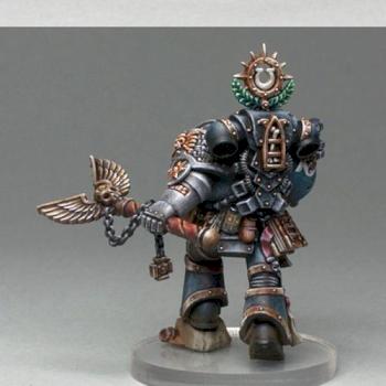 Orthan Cassius from Deathwatch Overkill by deadfishpainting