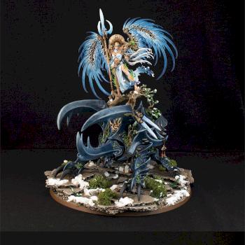 Sylvaneth Alarielle the Everqueen (Winter Theme) by TheMiniatureWorkshop