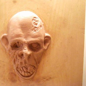 zombie sculpt w.i.p by dan reeves