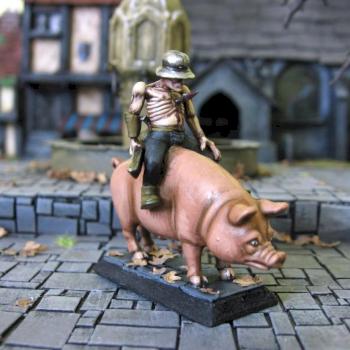 Man On Pig by nipster