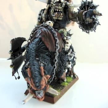 Black Orc Warboss by nipster