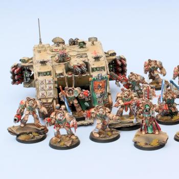 Dark Angels Deathwing army by lono