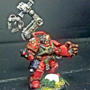 Blood Angel Techmarine by Volatyle