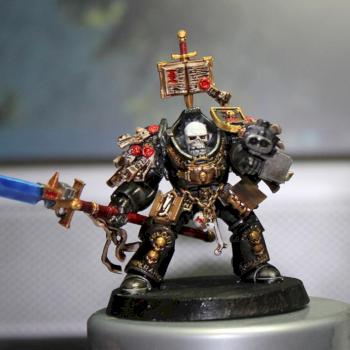 Grey Knight Chaplain by Magpie_Oz