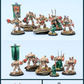 Dark Angels Deathwing Command Squad by lono