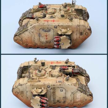 Dark Angels Deathwing Land Raider Crusader by lono