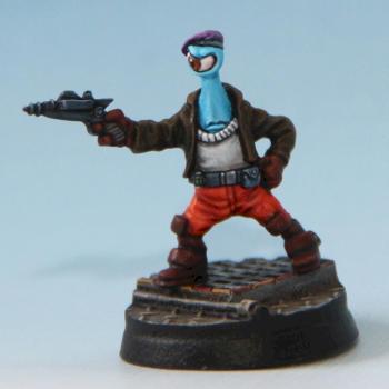 Lancer plugger #2 (Bombshell miniatures - Counterblast) by Astorderire