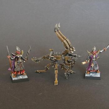 Dark Elves REAPER BOLT THROWER by siny lemur