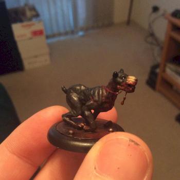 Malifaux canine remains zombie dog by Alxnderthgreat77