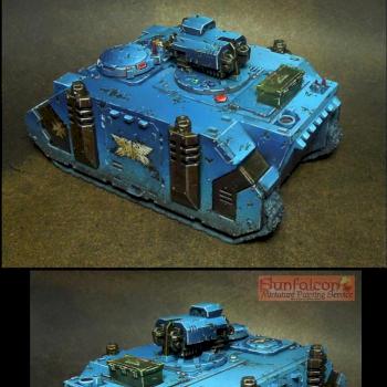 Space Marine Razorback 1 by Sunfalcon