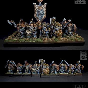 Longbeards, the oldest Dwarf warriors. by We7