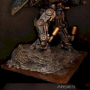 Nemesis dreadknight #2; tribute to franciuus by Arsies