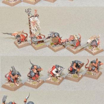 20 Clan Rats with Hand Weapons from Island of Blood by MrJim