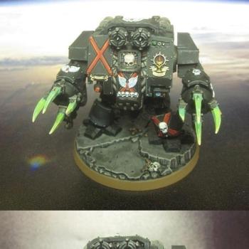 Blood Angels, Death Company Dreadnought by izzy_40k_painting