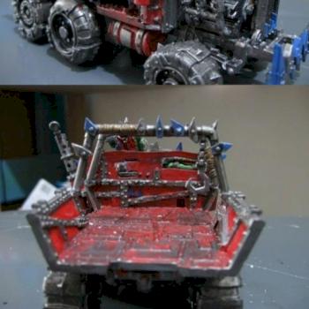 bloo bonez ork trukk by glomscient