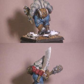 Table top Ogre Kingdoms Paint test by Zsoulless