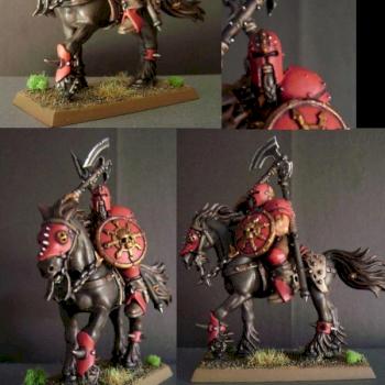 Chaos Khorne Marauder Horseman by Harbringer of Doom